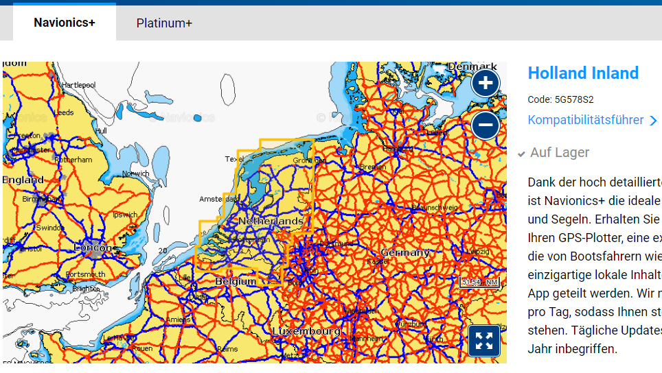 Navionics Seekarte - wie finde ich die Richtige?