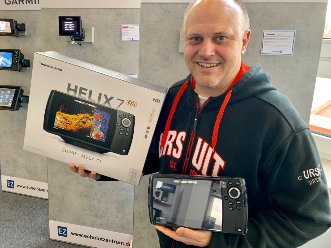 Die ersten Humminbird HELIX G3 sind da....