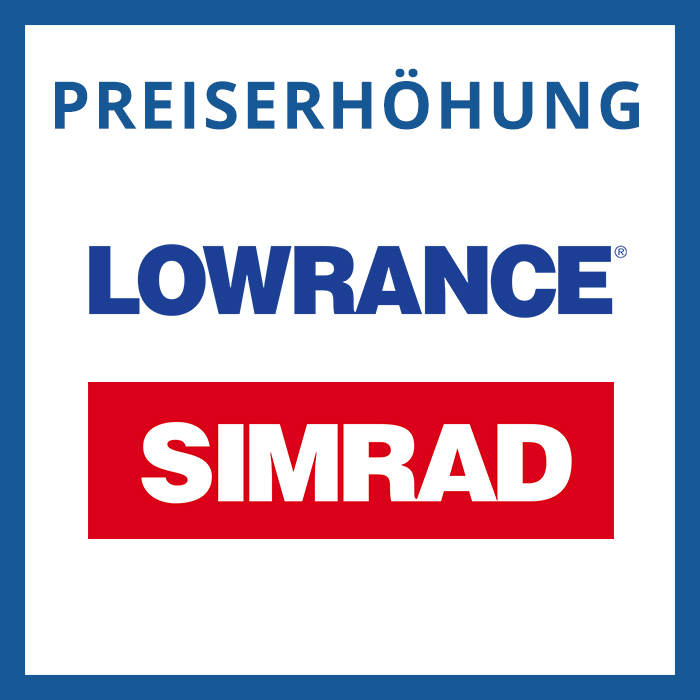 ACHTUNG: Deutliche Preiserhöhungen bei Lowrance / Simrad ab dem 1. April 2019