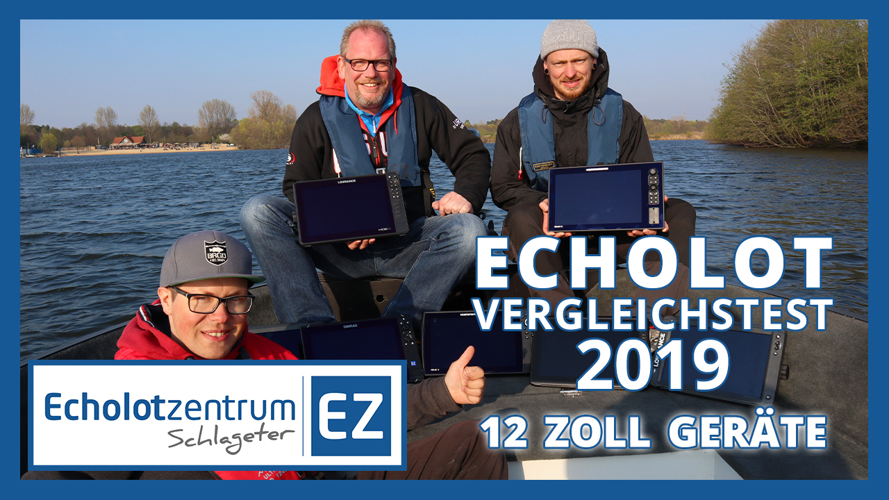Der große Echolot Vergleichstest 2019 - Teil 2: 12 Zoll Geräte