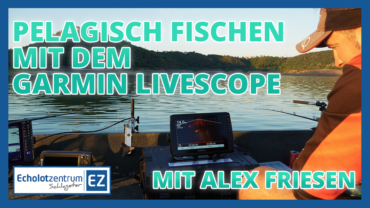 Pelagisch Fischen mit dem Garmin LiveScope / mit Alex Friesen vom Team Quantum