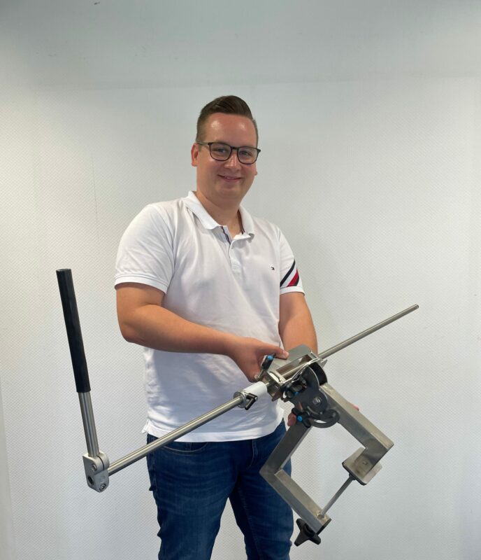 KRAKE Rotation Light - drehbare und klappbare Geberstange
