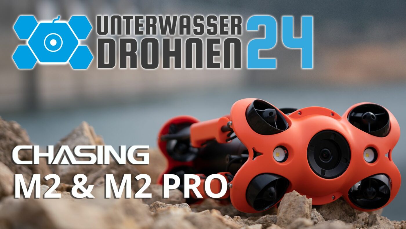 CHASING M2 & M2 PRO Unterwasserdrohnen ROV - die Unterschiede