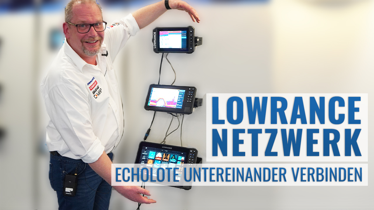 Lowrance Echolote untereinander verbinden
