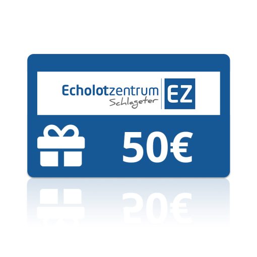 50€ Echolotzentrum.de Onlineshop Geschenkgutschein