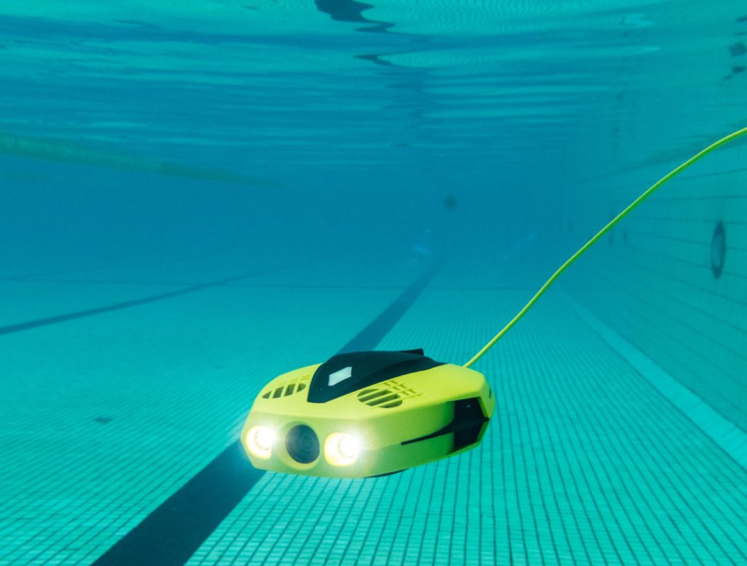 Eisfischen mit der Chasing Dory Unterwasserdrohne