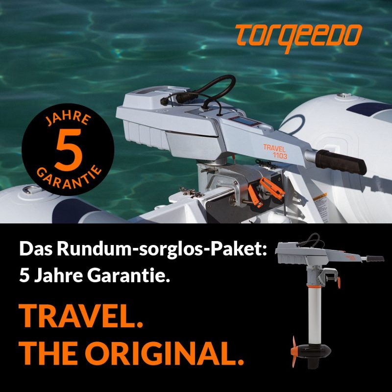 Torqeedo kostenlose Garantieverlängerung