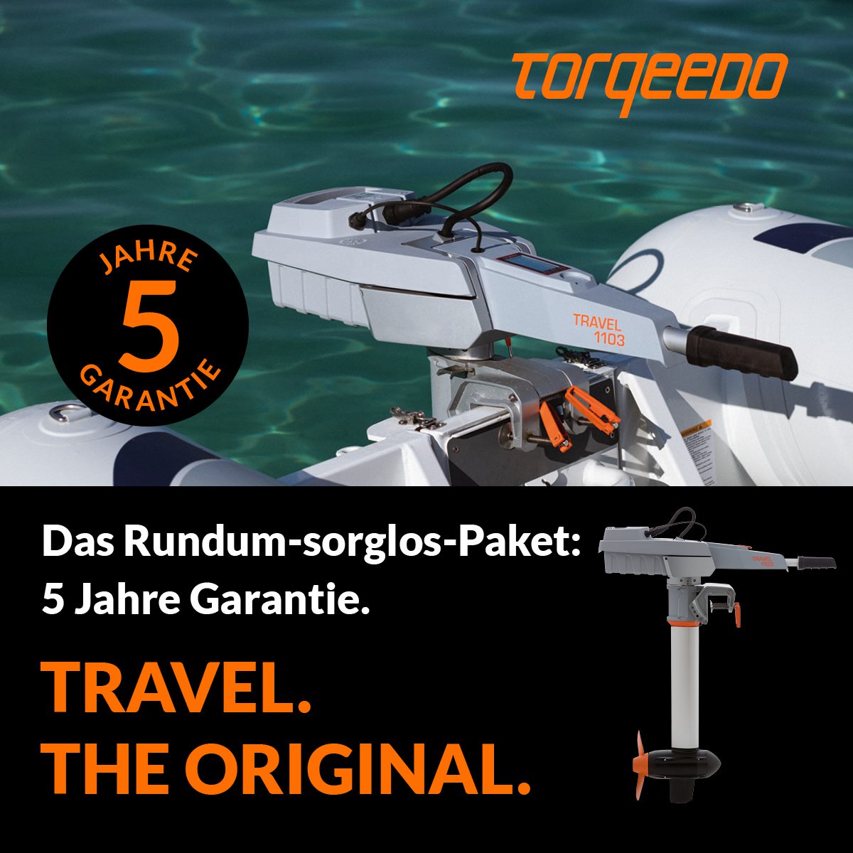Torqeedo kostenlose Garantieverlängerung