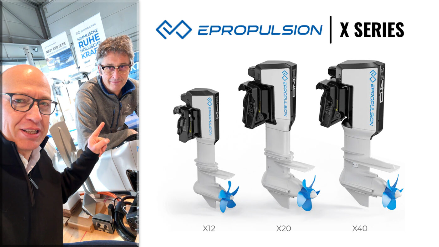 Revolution im Wassersport: ePropulsion's X-Serie – Elektrische Kraft trifft innovative Technik