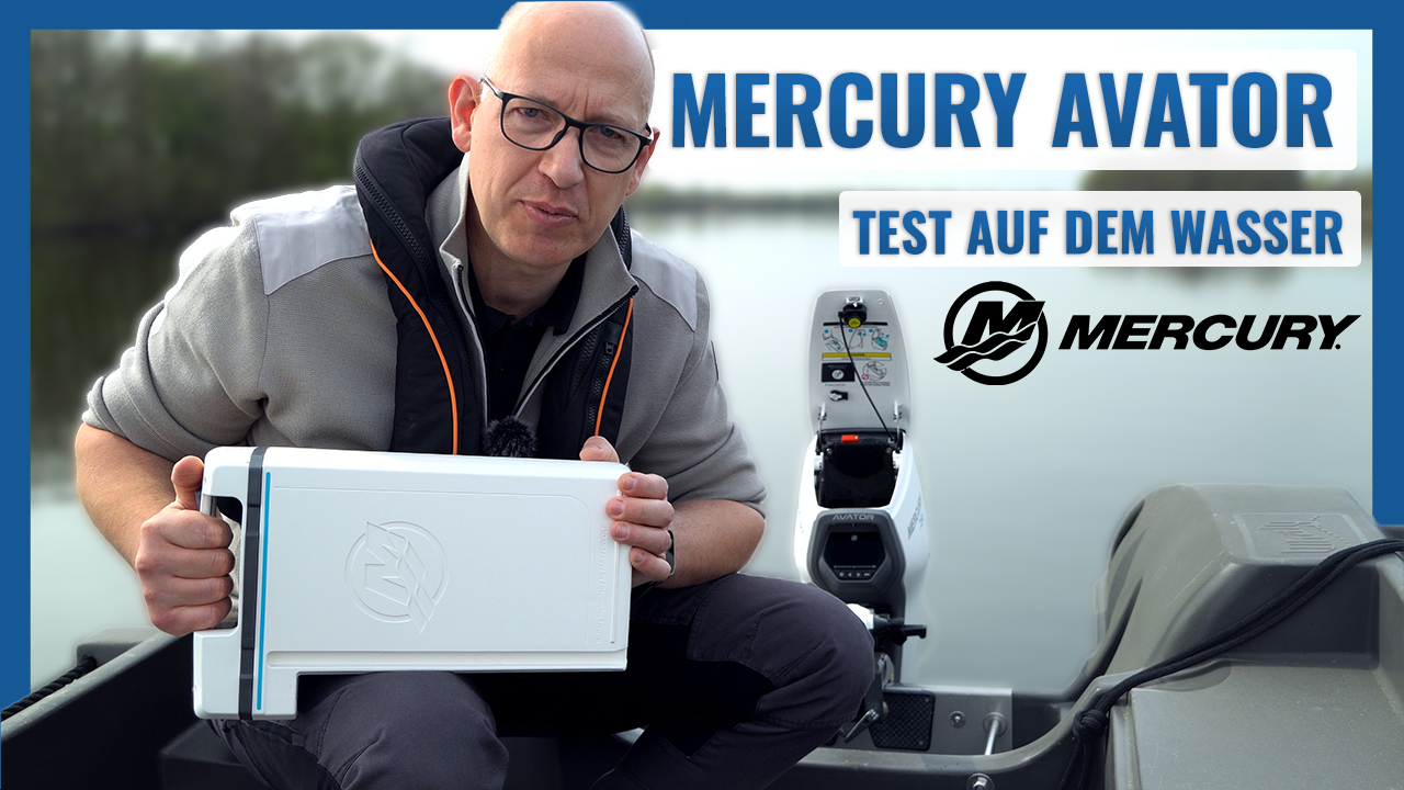 Mercury Avator 7.5e - Test auf dem Wasser
