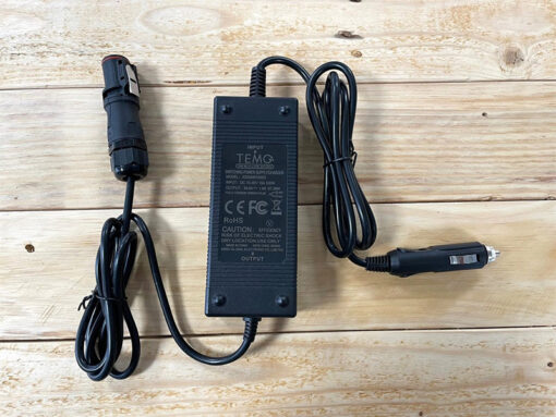 TEMO Batterieladegerät Mit 12V- Spannungswandler für TEMO·1000