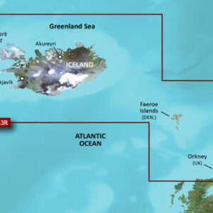 Garmin BlueChart g3 Vision HD - VEU043R - Iceland to Orkney (Island bis Orkney)