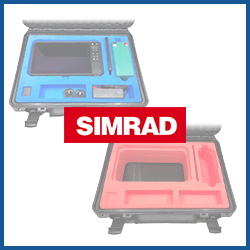 Simrad Hartschaumstoff-Einsätze