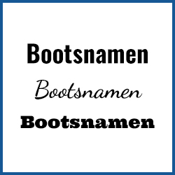 Bootsnamen Aufkleber