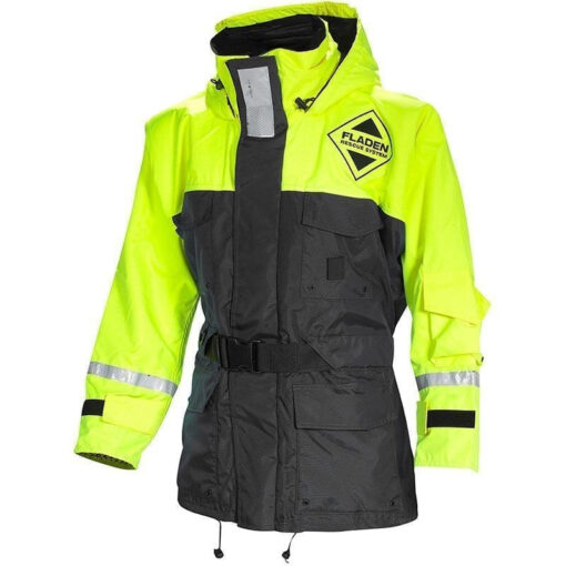 FLADEN Floatation Jacke - schwarz/gelb Einzelstücke