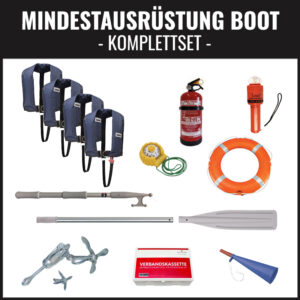 Boot Mindestausrüstung