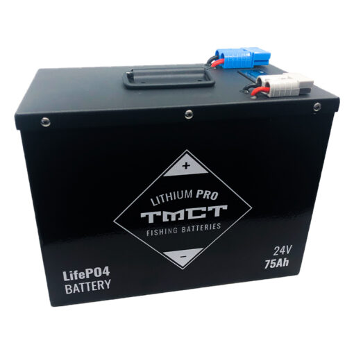 TMCT 24V75Ah LiFePO4 Akku mit Ladegerät