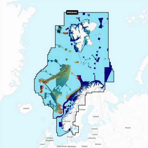 Navionics Platinum+ EU649L Norway (Norwegen) Digitale Seekarte Large