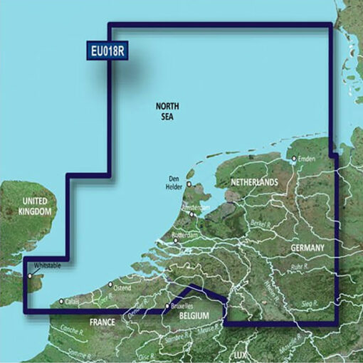 Garmin BlueChart g3 Vision HD - VEU018R - Benelux Offshore & Inland Waters