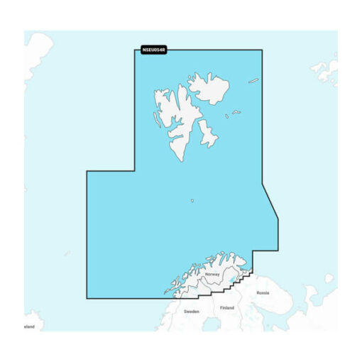 Garmin Navionics+ Seekarte - NSEU054R Norwegen, Vestfjorden bis Svalbard (Norway, Vestfjorden to Svalbard)