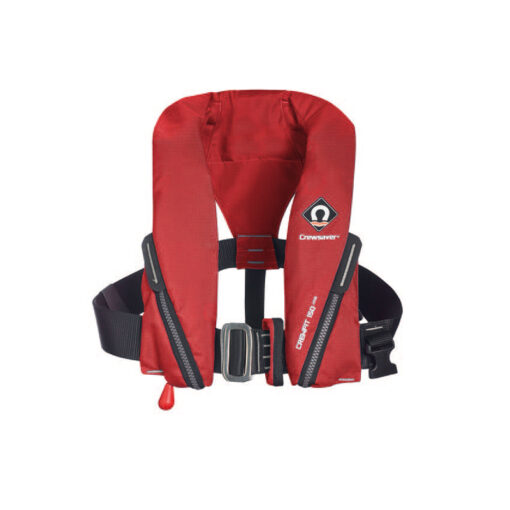 Crewsaver Crewfit 150N Junior mit integrierter Lifebelt (Harness) - rot