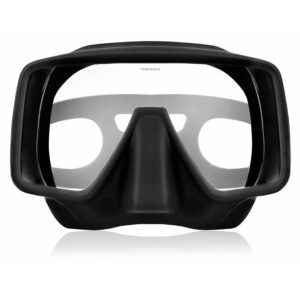 Ursuit Tauchmaske in schwarz - frameless