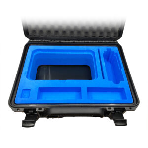 Hartschaumstoff-Einsatz für Koffer - Inlay - Raymarine Element 9 Zoll - blau