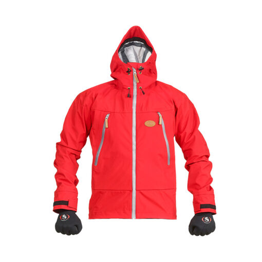 Ursuit Märket Jacke (rot) - Outdoor Regenbekleidung