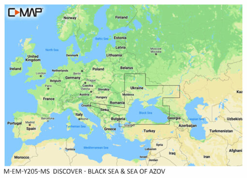 C-MAP DISCOVER Black Sea & Sea of Azov
