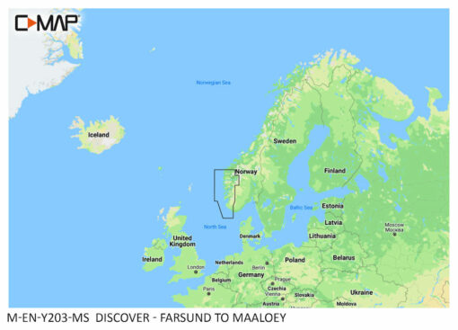 C-MAP DISCOVER Farsund to Maaloey