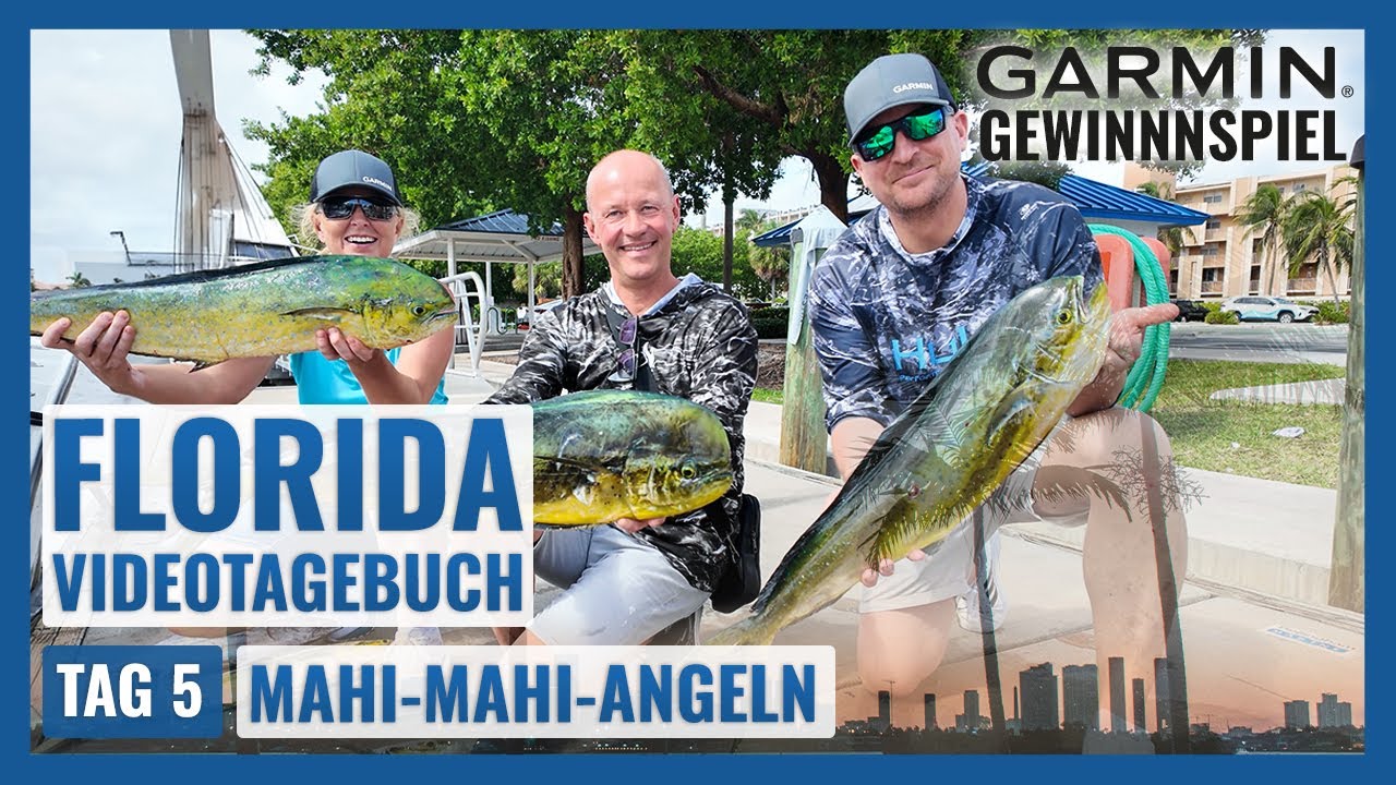 MAHI-MAHI ANGELN VOR FORT LAUDERDALE | Florida / Garmin Gewinnspiel VLOG - Tag 5