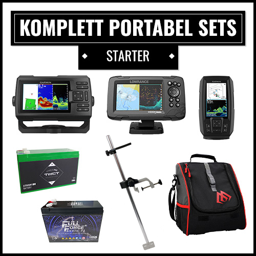 Beginner's depth sounder complete sets in 4 to 5 inches | Echolotzentrum.de
