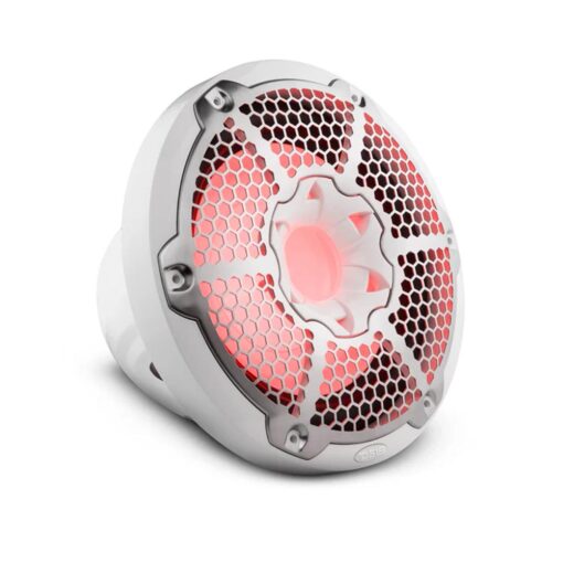 DS18 Subwoofer 10" weiß mit LED / NXL-10SUB/WH