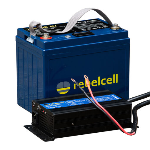 RebelCell 12V190 AV Li-Ion-Akku mit Ladegerät