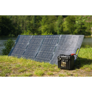 Bundle - Nikkicells 12V100AH Akkubox + Nikkicells 300W faltbares Solarpanel
