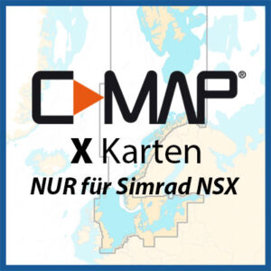 C-Map X Karten (NUR für Simrad NSX & NSS 4 Geräte)