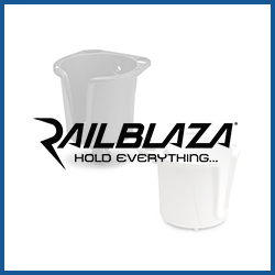 Railblaza Staubehälter und Organizer
