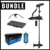 BUNDLE - Minn Kota Terrova 80 FL 24V 60" 152cm - Inkl. Fernbedienung - 24V75Ah Akku - Lader - Montageplattform - Quick Connect