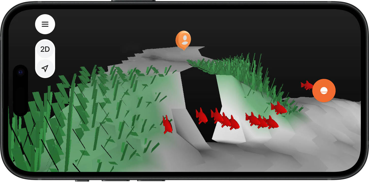Vegetationskarte 3D