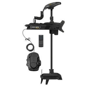 Minn Kota Terrova Quest 90/115lbs 24V/36V 122cm mit Dual Spectrum Chirp Geber, Fernbedienung und Fußpedal