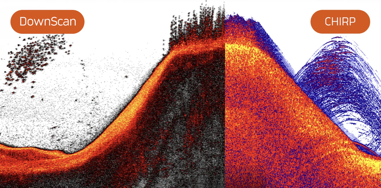 CHIRP und DownScan Sonar