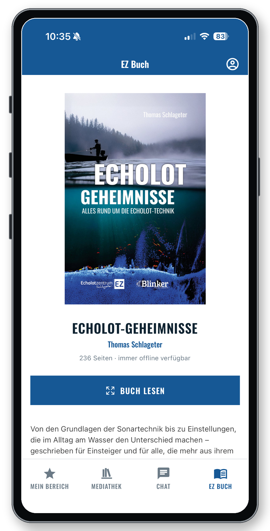 Das EZ-Buch „Echolot-Geheimnisse