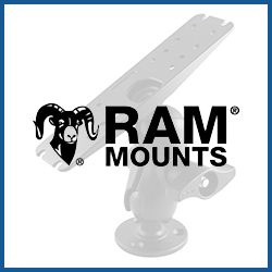 RAM Mounts Echolot-Halterungen Größe D