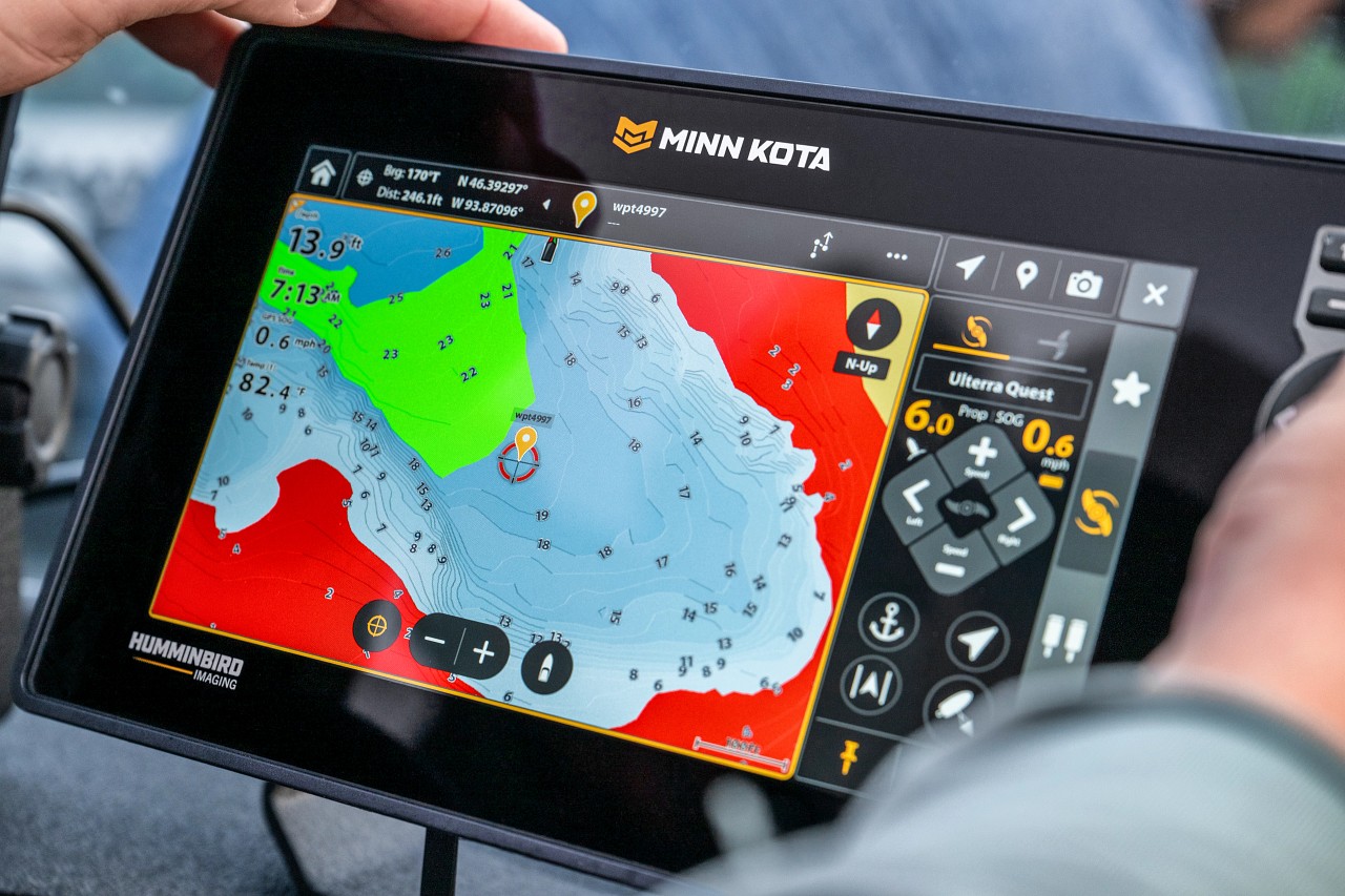 Minn Kota X10 im Einsatz